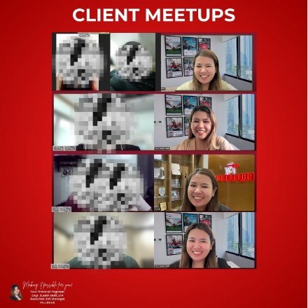 Client meetup photos
